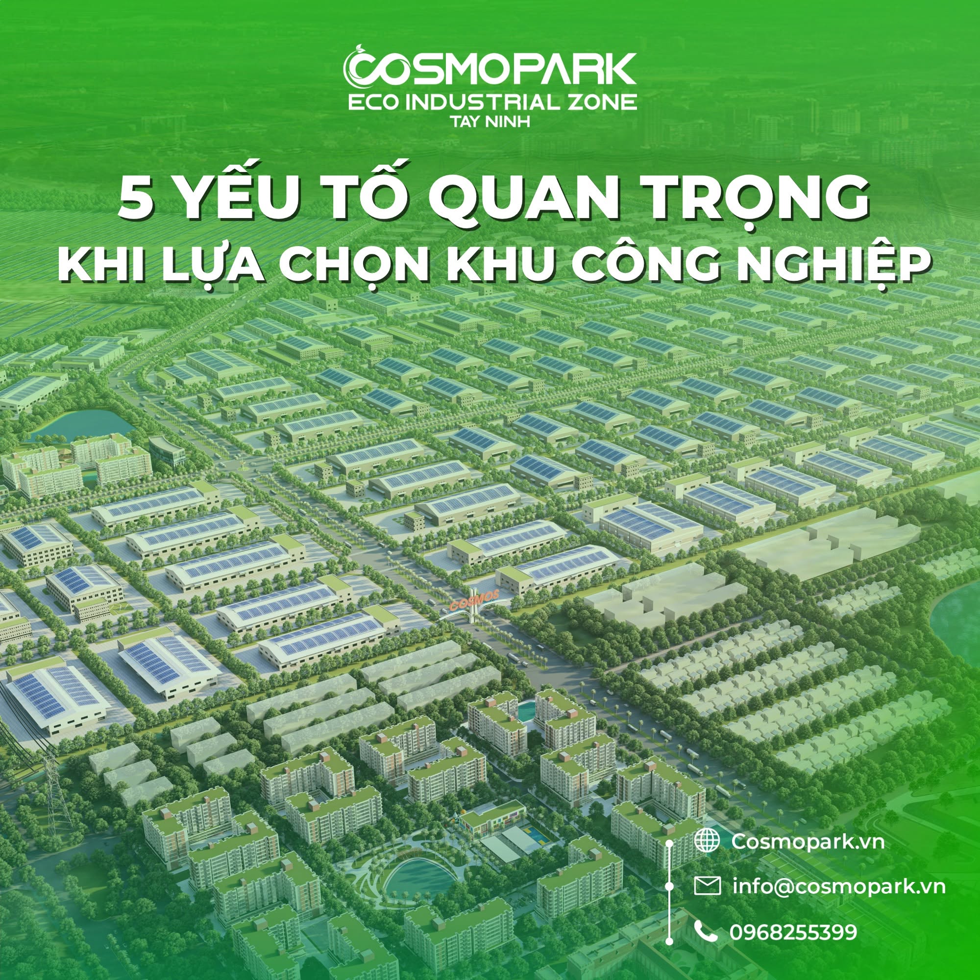 5 Yếu Tố Quan Trọng Khi Lựa Chọn Khu Công Nghiệp Cho Doanh Nghiệp