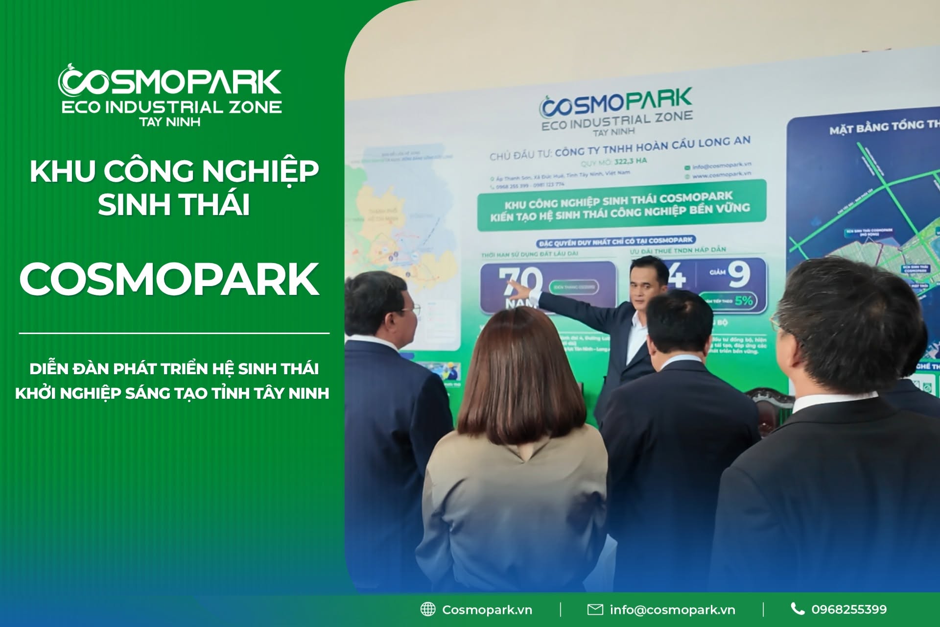 Cosmopark Tham Gia Diễn Đàn Phát Triển Hệ Sinh Thái Khởi Nghiệp Sáng Tạo Tỉnh Tây Ninh